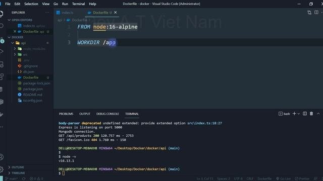 Docker Tutorial | #01 - Docker With Nodejs - Development With Docker