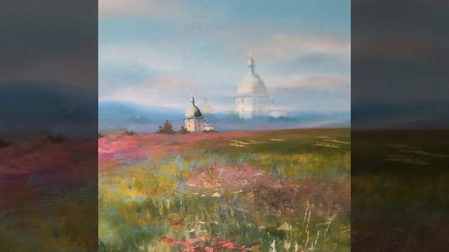 «Дышать» Масло, холст  100/120 Художница Марина Калини-Птицына смотреть онлайн