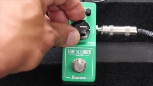 Greg Marra Ibanez Tube Screamer Mini for 6-string.com