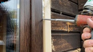 Увеличение проемов в деревянном дачном доме и установка ПВХ конструкций в профиле Рехау Делайт