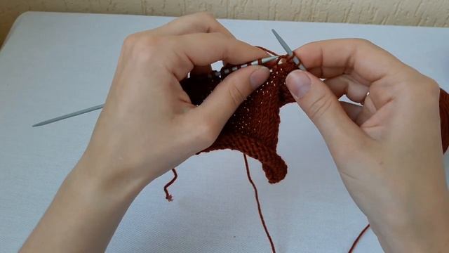 Закрытие петель лицевого полотна без стягивания смотреть онлайн