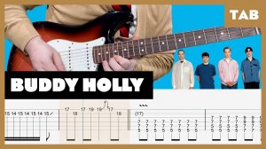 Weezer - Buddy Holly - Guitar Tab | Lesson | Cover | Tutorial