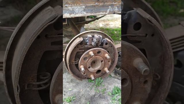 Тормоза ВАЗ, Москвич на мотоблока прицеп, гидравлика под механику смотреть онлайн