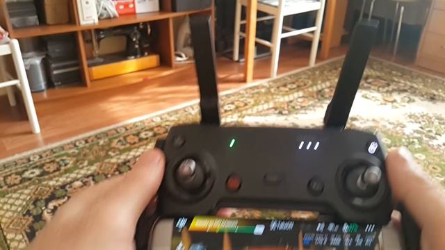 MAVIC AIR / Настройка, обзор и первый полёт в помещении. смотреть онлайн