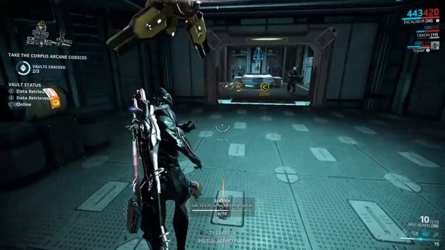 Warframe Blind Walkthrough Part 21 - Stolen Dreams D: Take The Corpus Arcane Codices PC