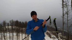 Карбоновые треккинговые трехколенные палки Pioneer - обзор