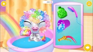 Мой маленький Радужный Единорог #1. Выращиваем и Ухаживаем/Игра Мультик для девочек/Зырики ТВ