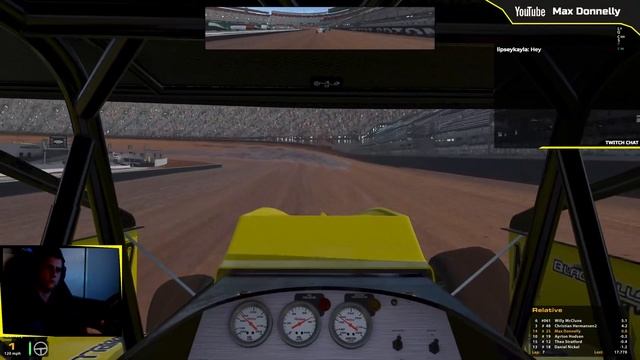 iRacing - Fastlane Big Block Modifieds - Round 2 at Bristol Dirt смотреть онлайн