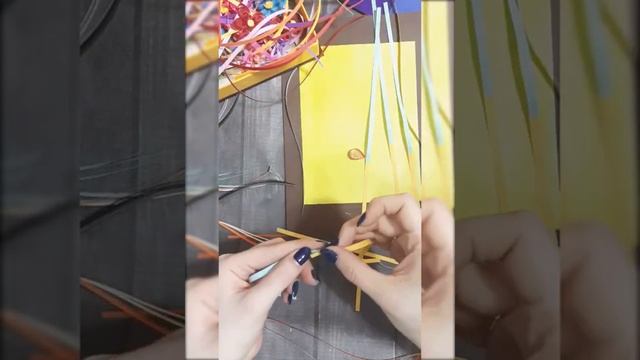 Открытка в технике квиллинг смотреть онлайн