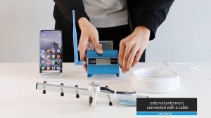 Усилитель сотового сигнала Lintratek KW13A GSM, 65дБ, 2G 3G