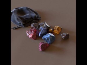 HOULY 2020 Daily. Day30. Materials: Rough