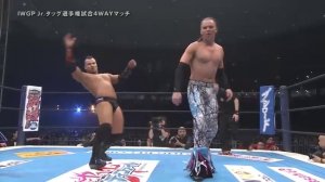 [#My1] NJPW Wrestle Kingdom 9 - Forever Hooligans vs. Time Splitters vs. reDRagon vs. Young Bucks