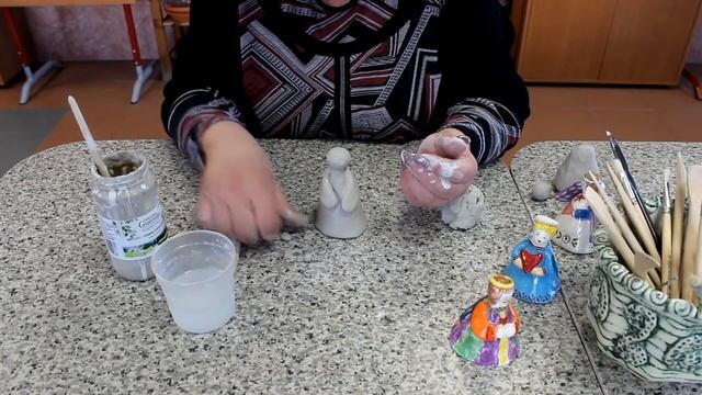Мастер класс Ангел из глины