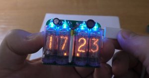 Наручные ламповые часы ИН-16 х 4 лампы (How To Make Nixie Watch Tube Clock).mp4