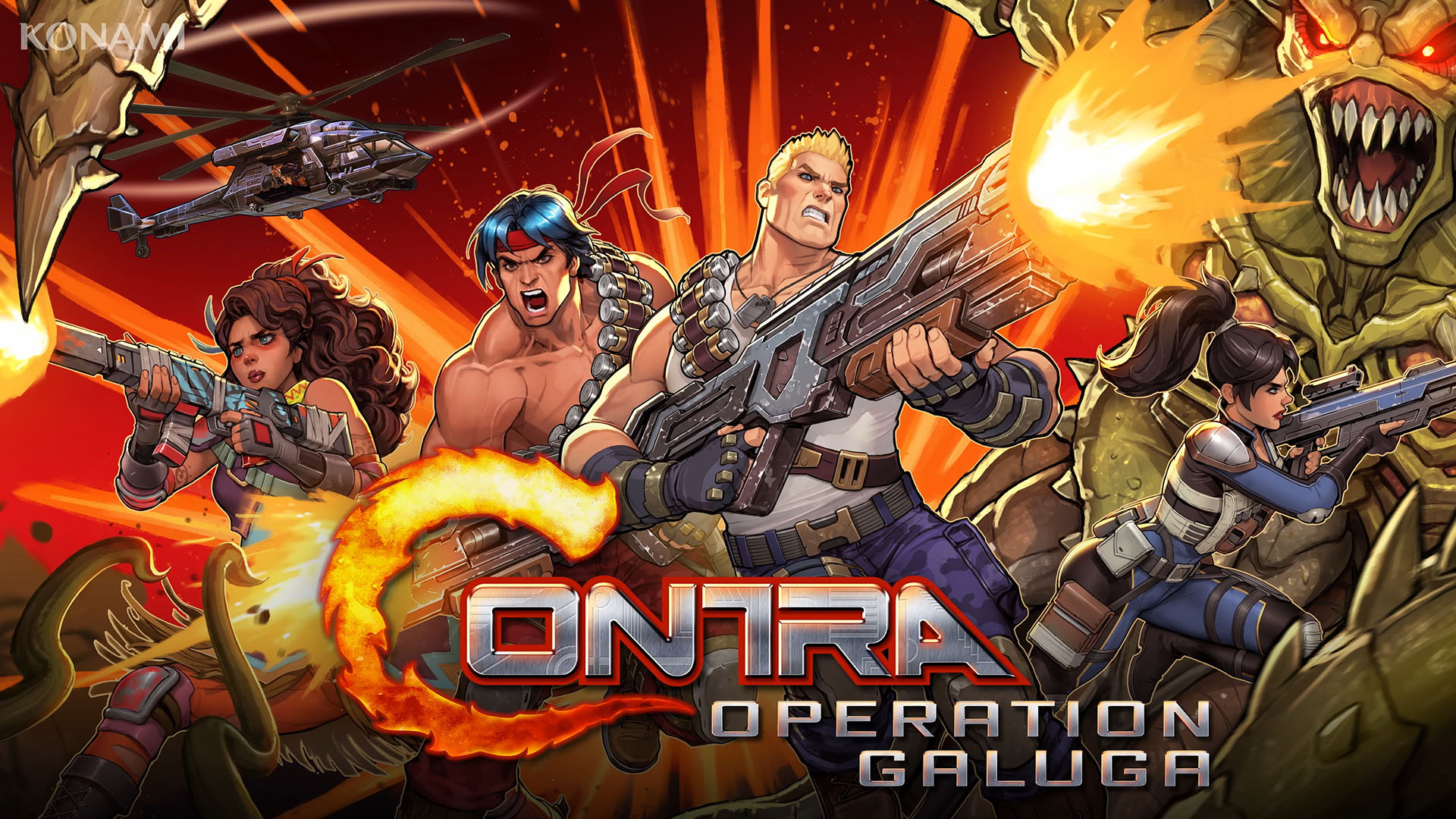 Полное прохождение Contra - Operation Galuga