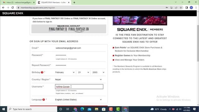 How to Create Square Enix Account | Square Enix Account Registration смотреть онлайн