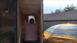 Строю самую маленькую БАНЮ. Из говна и палок. Ч-2