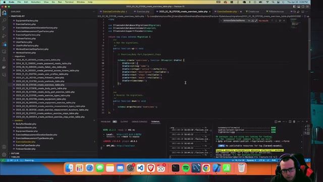 After work Live Coding! Mobile developer learning web dev  #Vue | #Laravel #inertia web app!