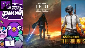 СОЛЯНКА ИЗ ИГР ➤ Star Wars JEDI, PlayerUnknown 's Battlegrounds, Gartic phone ➤ Девушка стримит