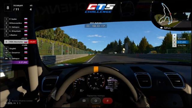 Porsche GTS Cup/Season 1 - Circuit de Spa- Francorchamps (3.07.22)