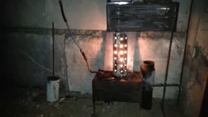 печь на отработке своими руками