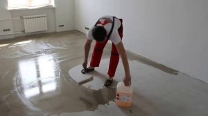 Грунтовка стяжки