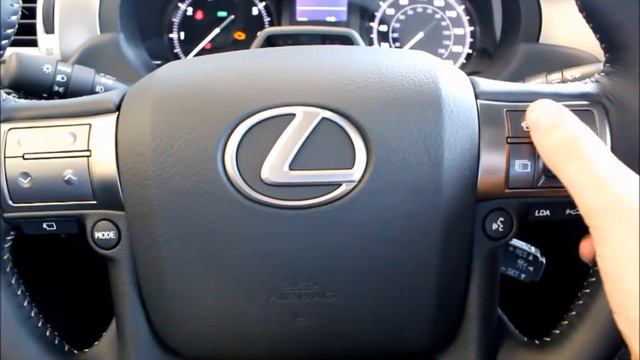 Lexus GX Steeringwheel Overview