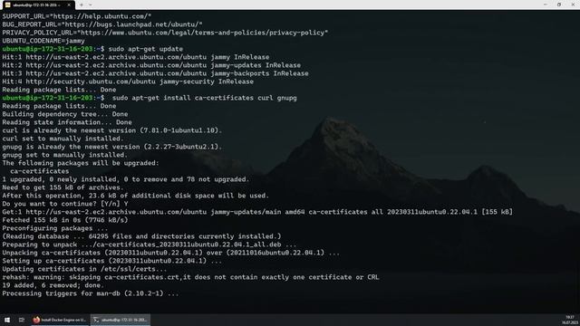 Kā uzstādīt Docker Engine uz Linux darbstacijas смотреть онлайн