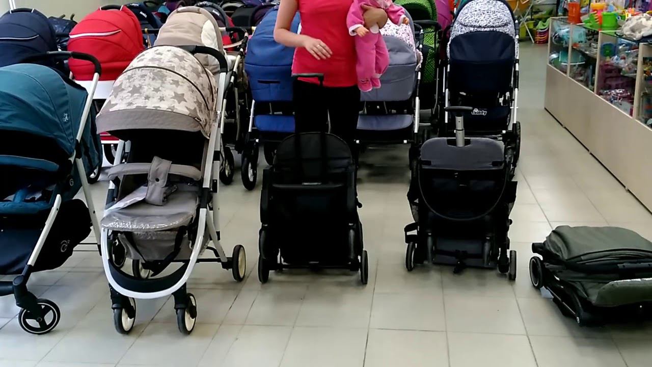 Коляски, которые складываются одной рукой