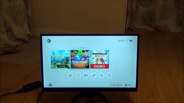 Connecting Nintendo Switch to a DVI Computer Monitor смотреть онлайн