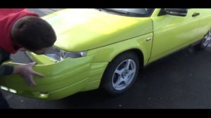 Поменяли БАМПЕР АКАПУЛЬКЕ! ВАЗ 2112 КУПЕ