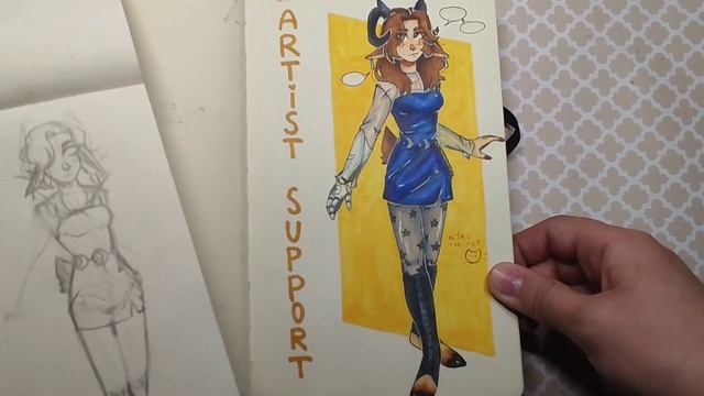 ★ ОБЗОР НА 3 СКЕТЧБУКА ★ смотреть онлайн