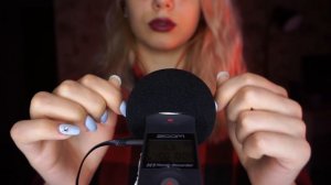 ASMR Microphone Scratching | No Talking | АСМР Поглаживание микрофона