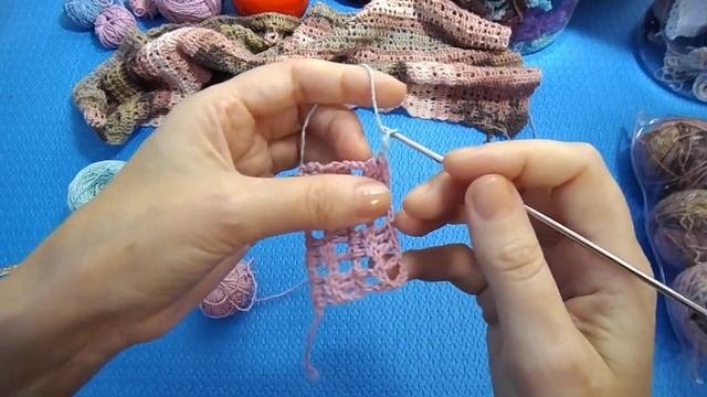 МК. Как вязать без схемы
