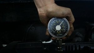 Компрессия в цилиндрах двигателя Киа Рио III после разрушения катализатора. Я охренел...)))