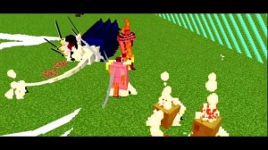 Katakuri VS Borsalino in One Piece Minecraft / One Piece Prime Piece Mod