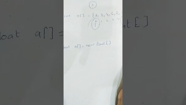 Arrays in Java Computer Class 10 ICSE