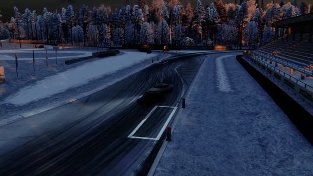 Winter Drift In Asseto Corsa. WDT. Toyota Mark II JZX90 vs VAZ 2102 смотреть онлайн