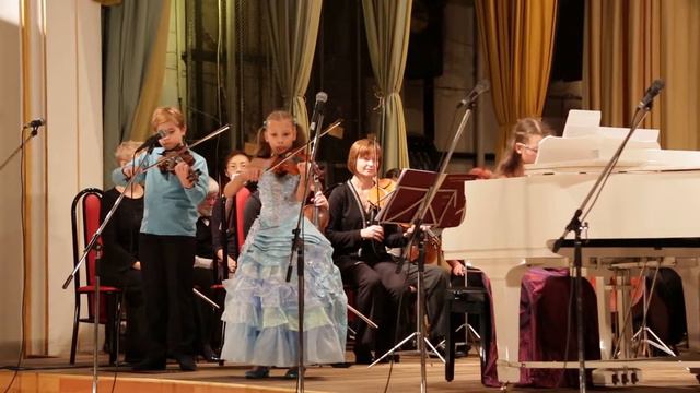 А. Вивальди. Концерт G-dur F.I № 203 для двух скрипок, струнных и клавесина. 17.10.2016 смотреть онлайн