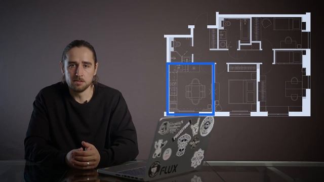Обзор проекта | Планировочное решение и дизайн | Минимализм и монохром в ЖК на Ак. Павлова 70м смотреть онлайн