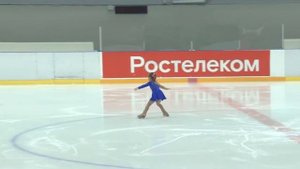 Башечкина Катя, 4 года. Соревнования по фигурному катанию. Дебют на льду "Коробка с карандашами"