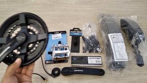 Обзор запчастей электровелосипеда Стелс 710 D .