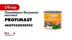 Полимерно битумная мастика Profimast