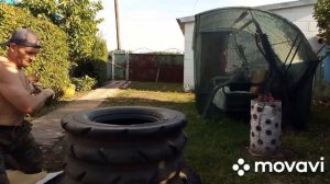 Кувалда+покрышка#суперупражнения