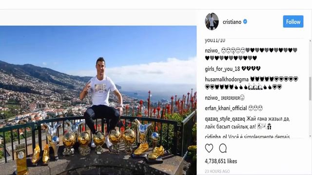 Как отметили Новый 2018 год Месси и Роналду. Новая форма Барселоны и другие новости. Слайд шоу смотреть онлайн