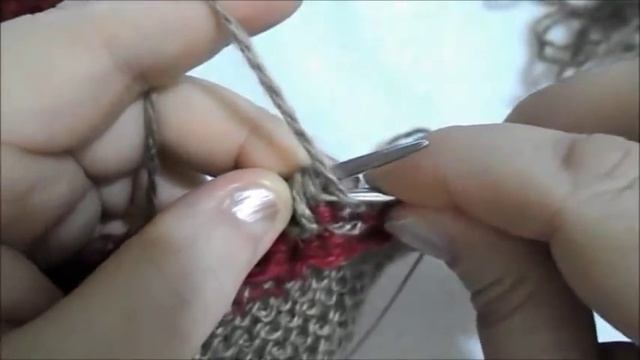 СЛЕДКИ НА 2 СПИЦАХ. МК. КАК СВЯЗАТЬ СЛЕДКИ СПИЦАМИ. ТАПОЧКИ СПИЦАМИ. смотреть онлайн