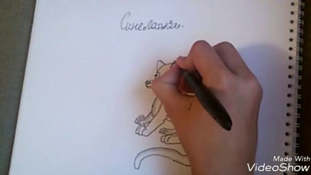 Как рисовать кошку. Синелапка смотреть онлайн