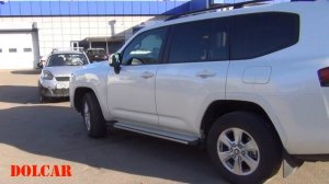 Электропривод багажника Toyota Land Cruiser 300 / Установка электропривода TLC300