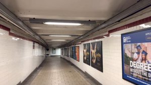 Chambers Street Subway Station (J) (Z) Line NYC 2023