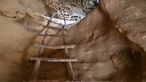 Грот Крыло Ангела и водопады реки Кутанка, Адыгея, ноябрь 2023 и февраль 2024 года.